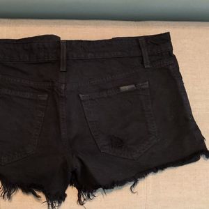 Black Joes jean shorts
